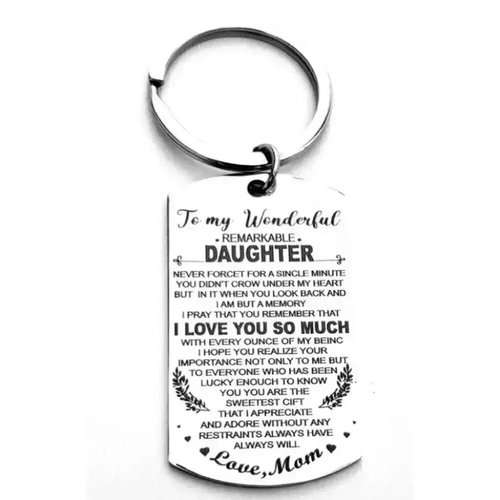 To My Daughter Love Mom